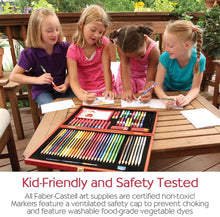 Load image into Gallery viewer, Faber-Castell Young Artist Essentials Gift Set - 64-Piece Premium Quality Art Set for Kids