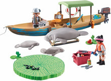 Load image into Gallery viewer, Playmobil Wiltopia Boat Trip to The Manatees