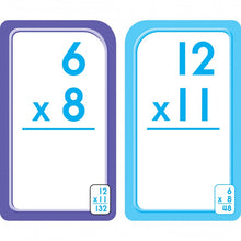 Load image into Gallery viewer, Multiplication 0-12 Flash Cards