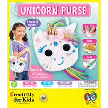 Load image into Gallery viewer, Faber-Castell Creativity for Kids Unicorn Purse