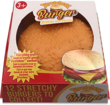 Load image into Gallery viewer, Stretcheez Hamburger - Play Food for Kids - Stretchy Pretend Food &amp; Toppings - Mix &amp; Match
