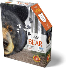 Load image into Gallery viewer, Madd Capp I AM BEAR Animal-Shaped Jigsaw Puzzle, 300 Pieces