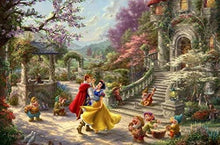 Load image into Gallery viewer, Ceaco Thomas Kinkade The Disney Collection Snow White Sunlight Jigsaw Puzzle, 750 Pieces