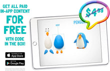 Load image into Gallery viewer, Hey Clay Birds - Colorful Modeling Air-Dry Clay for Kids,18 Cans with Fun Interactive App