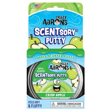 Load image into Gallery viewer, Crazy Aaron's Scentsory Thinking Putty - Crisp Apple