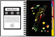 Load image into Gallery viewer, Scratch and Sketch - Robots: An Art Activity Book