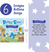 Load image into Gallery viewer, Ditty Bird Sound Book: Funny Songs