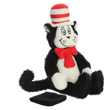 Load image into Gallery viewer, Aurora Cat in the Hat 8" Shoulderkins Plush