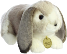 Load image into Gallery viewer, Aurora - Miyoni - 9" Holland Lop Rabbit - Grey