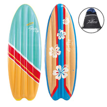 Load image into Gallery viewer, Intex Surfs Up Mats Set of 2: Vintage and High Wave with Myriads Drawstring Bag