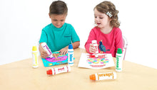 Load image into Gallery viewer, Do A Dot Art! Set of 4 Pack Rainbow Washable Dot Paint Markers