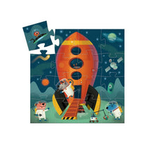 Load image into Gallery viewer, Spaceship Silhouette Puzzle