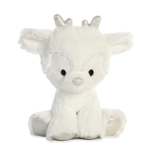 Load image into Gallery viewer, Aurora 8" Reindeer Stuffed Animal Trio: Rose Gold, Sterling Silver and Brown with Drawstring Bag
