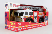 Load image into Gallery viewer, Daron FDNY Ladder Truck with Lights &amp; Sounds