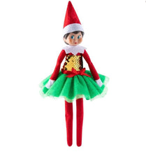Load image into Gallery viewer, The Elf on the Shelf Claus Couture Collection Holly Days Dress
