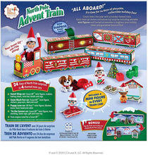 Load image into Gallery viewer, The Elf on the Shelf North Pole Advent Calendar Train, 4 Merry Mini Mystery Bags &amp; Exclusive Joy Bag