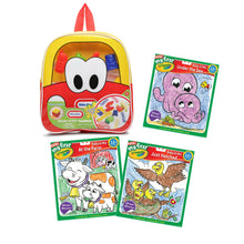 Load image into Gallery viewer, Make &amp; Create Dough Activity and Coloring Pack with Red &amp; Yellow Backpack