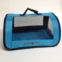 Load image into Gallery viewer, Perfect Petzzz Black and White Shorthair Kitten Plush with Blue Tote for Plush Breathing Pet