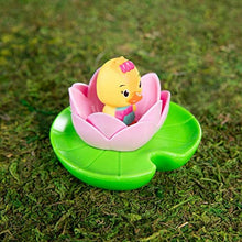 Load image into Gallery viewer, Timber Tots Light-Up Set: Light-Up Nut, Raft, and Water Lily with Exclusive Myriads Drawstring Bag