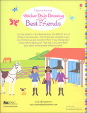 Load image into Gallery viewer, Usborne - Sticker Dolly Dressing Activity Book: BEST FRIENDS