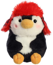 Load image into Gallery viewer, Aurora Winter Rolly Pets Assorted Stuffed Animal Bundle: Penguin, Sloth, and Wolf