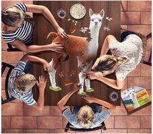 Load image into Gallery viewer, Madd Capp Puzzles Jr. - I AM LiL' LLAMA Animal-Shaped Jigsaw Puzzle, 100 Pieces