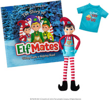 Load image into Gallery viewer, The Elf on the Shelf Elf Mates Chef Combo, Includes Elf Mates Chef Doll, Storybook, and T-Shirt