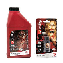 Load image into Gallery viewer, Smiffy's Temporary Fake Blood Halloween 2 Pack, for Clothes or Body
