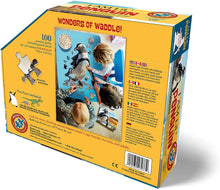 Load image into Gallery viewer, Madd Capp Puzzles Jr. - I AM LiL’ PENGUIN Animal-Shaped Jigsaw Puzzle, 100 Pieces