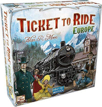 Load image into Gallery viewer, Ticket to Ride Europe Family Board Game Ages 8+ For 2 to 5 players Average Playtime 30-60 minutes