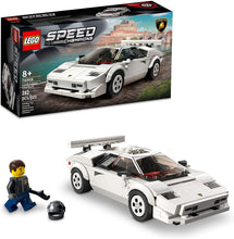 Load image into Gallery viewer, LEGO Speed Champions Lamborghini Countach Building Kit; Collectible Model of the Iconic 1970’s Super Sports Car for Kids Aged 8+