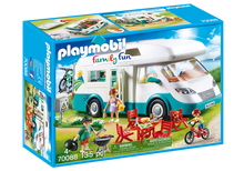 Load image into Gallery viewer, Playmobil Family Camper Vehicle Playset