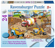 Load image into Gallery viewer, Ravensburger Construction Fun 24-Piece Children's Super Sized Floor Puzzle