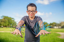 Load image into Gallery viewer, Mozi Sensory Spring Fidget Toy, Sapphire Blue