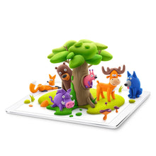 Load image into Gallery viewer, Hey Clay Forest Animals - 15 Can Modeling Air-Dry Clay