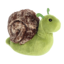 Load image into Gallery viewer, Aurora 8" Flopsie Spring Critters: Beeswax Bee, Ladybug, and Slow Snail with Exculsive Drawstring Bag