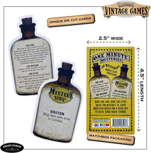 Load image into Gallery viewer, Clarendon's Mystery Tonic: One Minute Mysteries Card Game