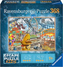Load image into Gallery viewer, Ravensburger Escape Kids Puzzle - Amusement Park Plight 368 Piece Jigsaw Puzzle for Kids and Adults Ages 12 and Up