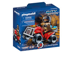 Load image into Gallery viewer, PLAYMOBIL Fire Rescue Quad
