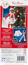 Load image into Gallery viewer, The Elf on the Shelf Claus Couture Snowflake Skirt &amp; Scarf - ELF NOT INCLUDED