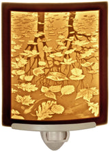 Load image into Gallery viewer, Still Reflections Curved Porcelain Lithopane Night Light