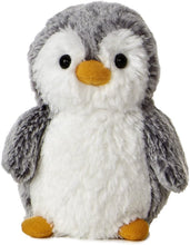 Load image into Gallery viewer, Aurora Pompom Mini Penguin Plush: Grey, 6"