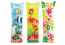 Load image into Gallery viewer, Intex Set of 2 Fashion Mats, Assorted Colors Tropical Theme (2-Pack)