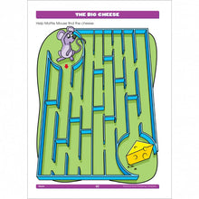 Load image into Gallery viewer, School Zone Mazes Activity Workbook for Ages 4-6, 64 Pages by Joan Hoffman (Paperback)