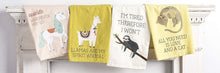 Load image into Gallery viewer, Primitives by Kathy Dish Towel - All You Need Is Love And A Cat