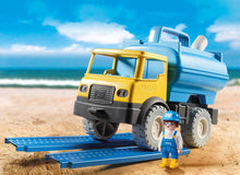 Load image into Gallery viewer, PLAYMOBIL Water Tank Truck