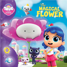 Load image into Gallery viewer, True and the Rainbow Kingdom Book Set of 4: The Great Rainbow Race, The Magical Flower, My First Sticker Book, and Welcome to the Rainbow Kingdom Look and Find Book