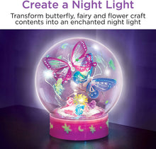 Load image into Gallery viewer, Creativity for Kids Butterfly Fairy Lights Craft Kit - Makes 1 Butterfly Night Light for Kids