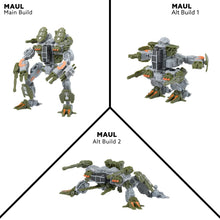 Load image into Gallery viewer, SNAP SHIPS Forge Maul FT-12 Assault Mech -- Build to Battle -- No Batteries Required -- Build 3 Different Designs --8+
