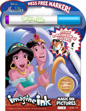 Load image into Gallery viewer, Bendon Disney Magic Ink Mess-Free Marker and Game Book, Set of 4 with Calendar Bag